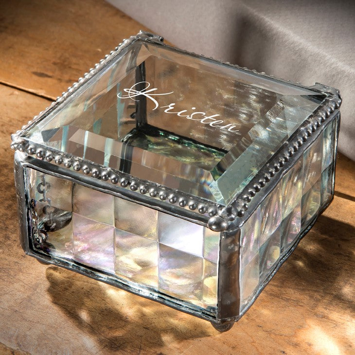 Jewelry Box Custom Engraved with Name | Box 333 EB245