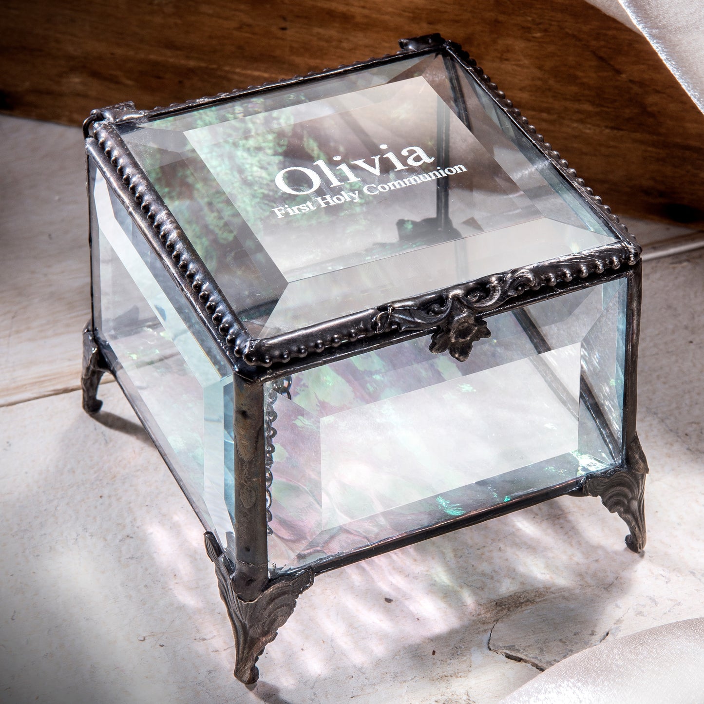 Personalized First Communion Gift for Girl | Box 326 EB218-2