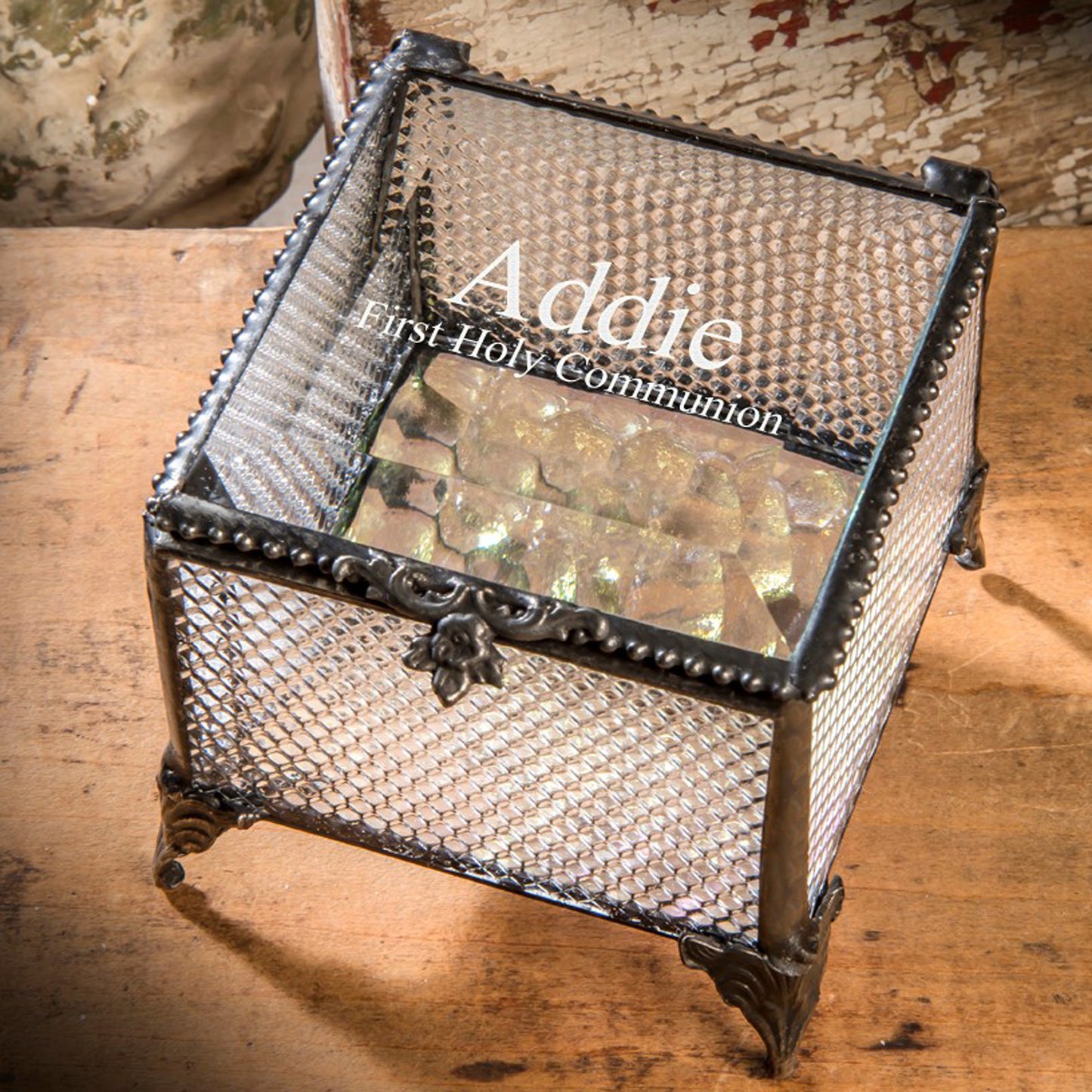 Personalized First Communion Gift for Girl | Box 326 EB218-2