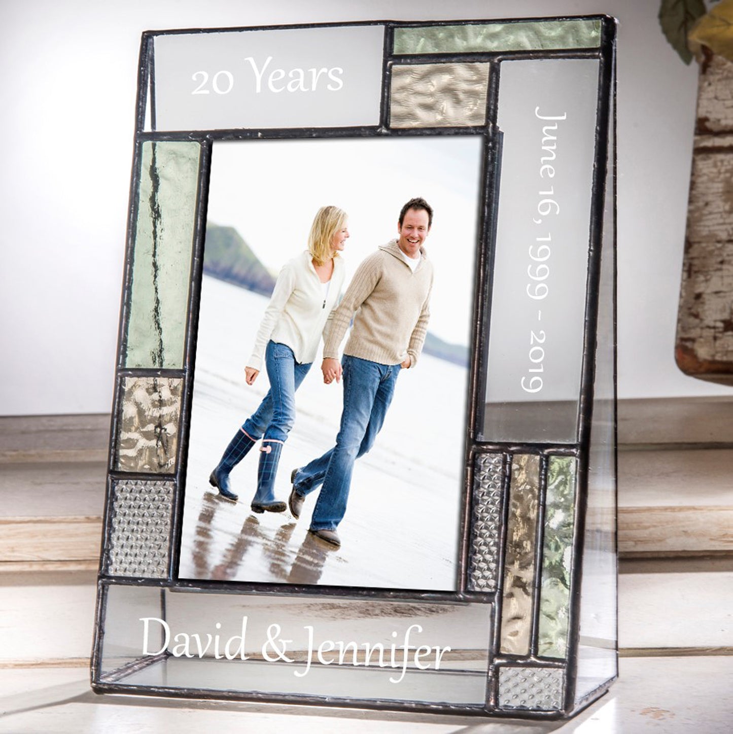 Anniversary Frame Personalized Couples Gifts J Devlin | Pic 430 EP625