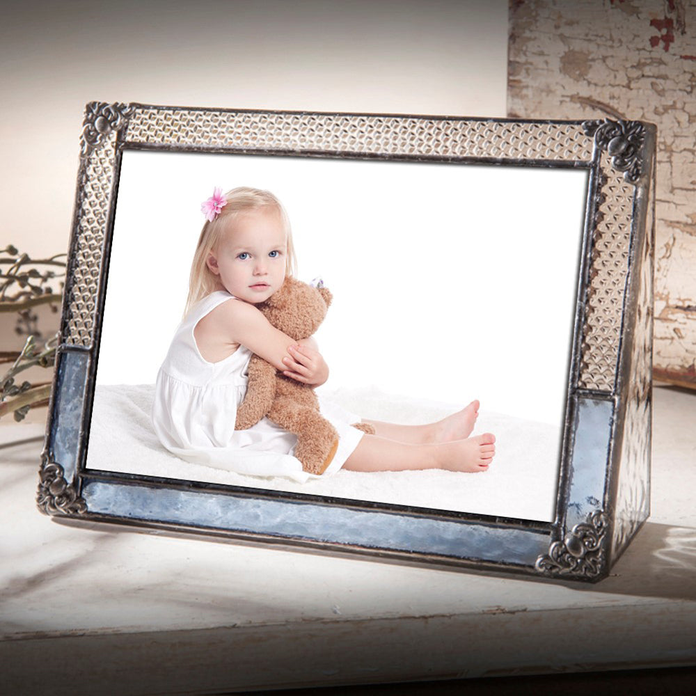 Blue Picture Frames Vintage Glass | PIC 381 Series