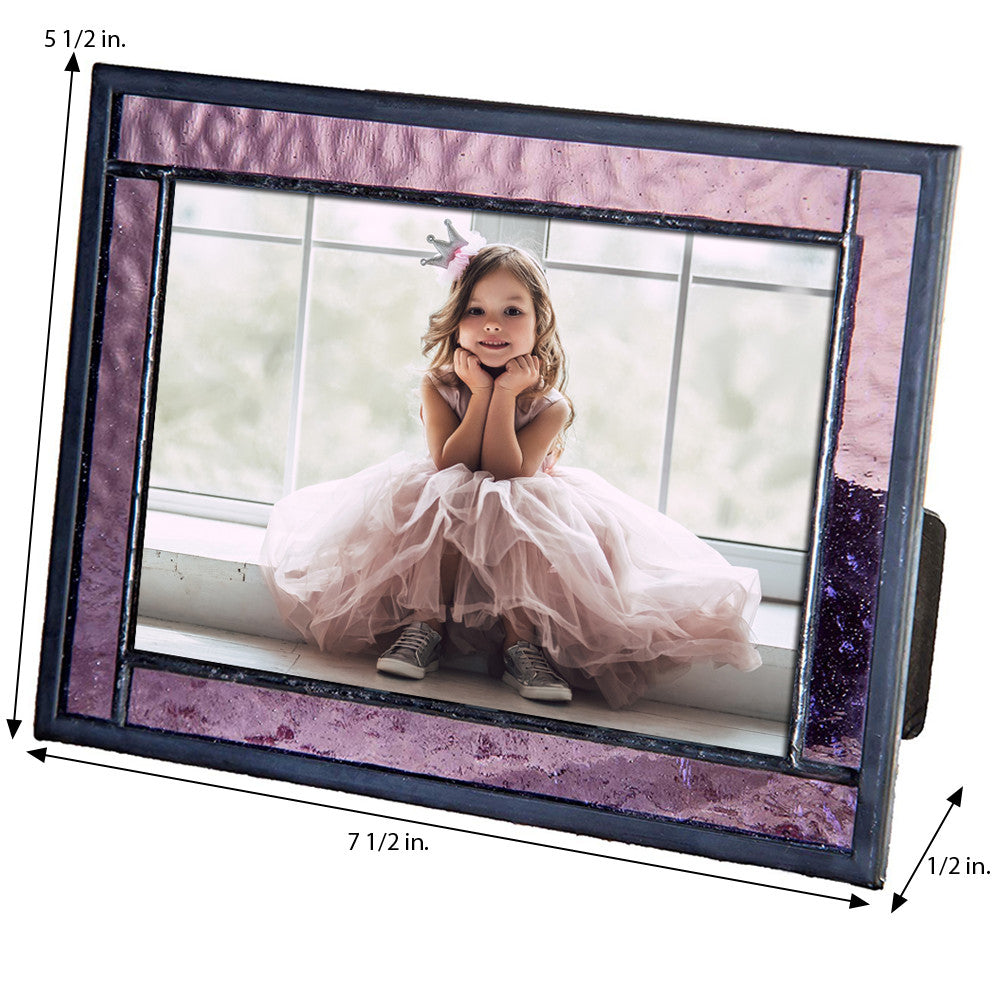 Purple Stained Glass Picture Frame | PIC 364 Series