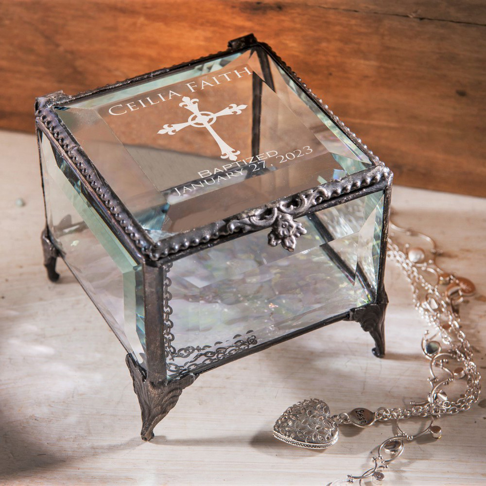 Personalized Baptism Gift for Girl | Box 326 EB222