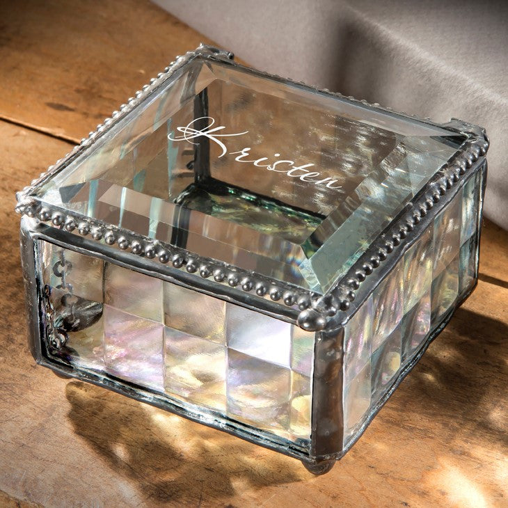 Jewelry Box Custom Engraved with Name | Box 333 EB245