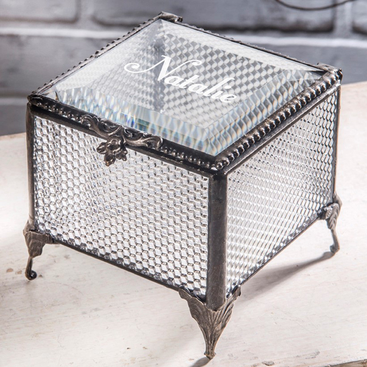 Jewelry Box Customized with Name | Box 326 EB217-1