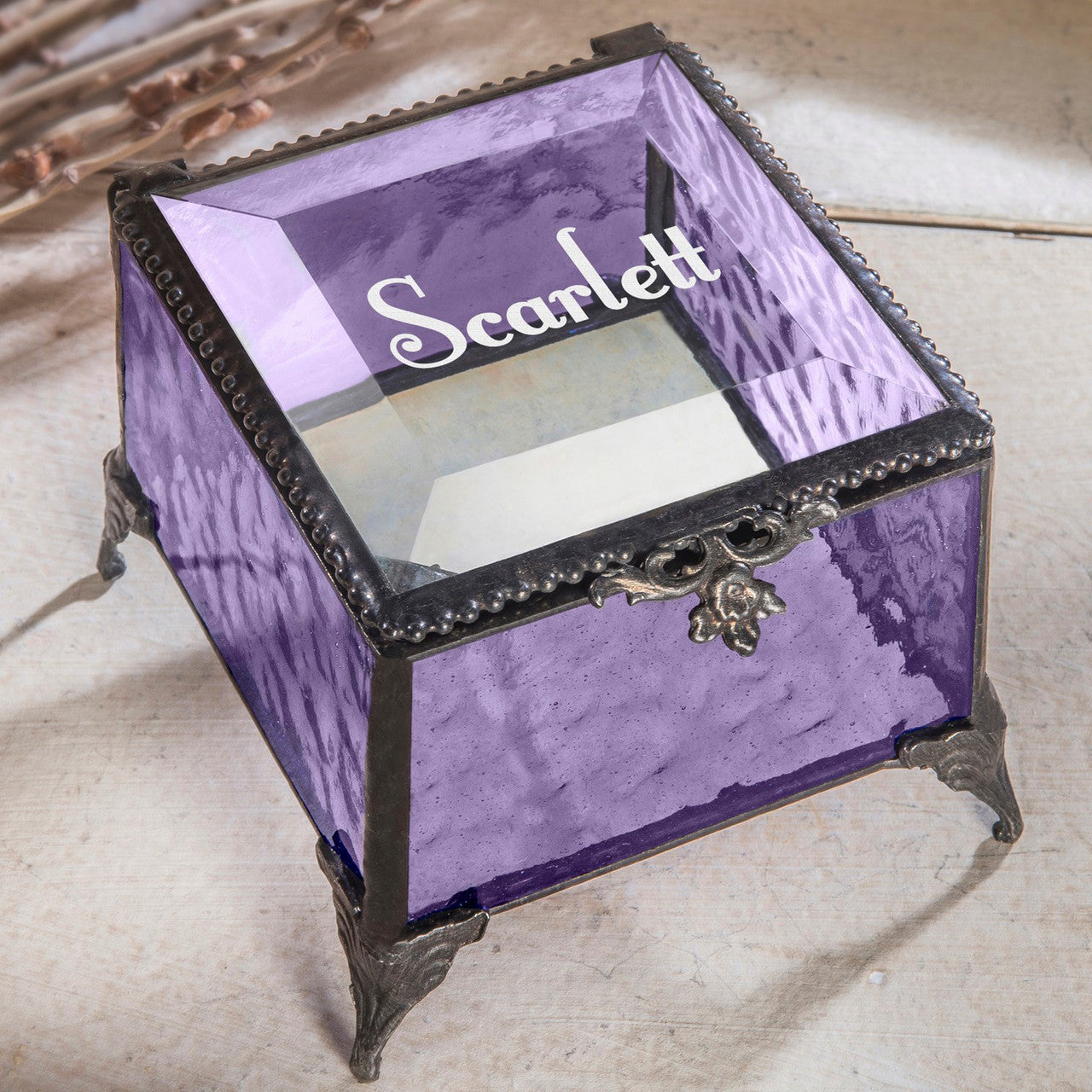 Jewelry Box Customized with Name | Box 326 EB217-1