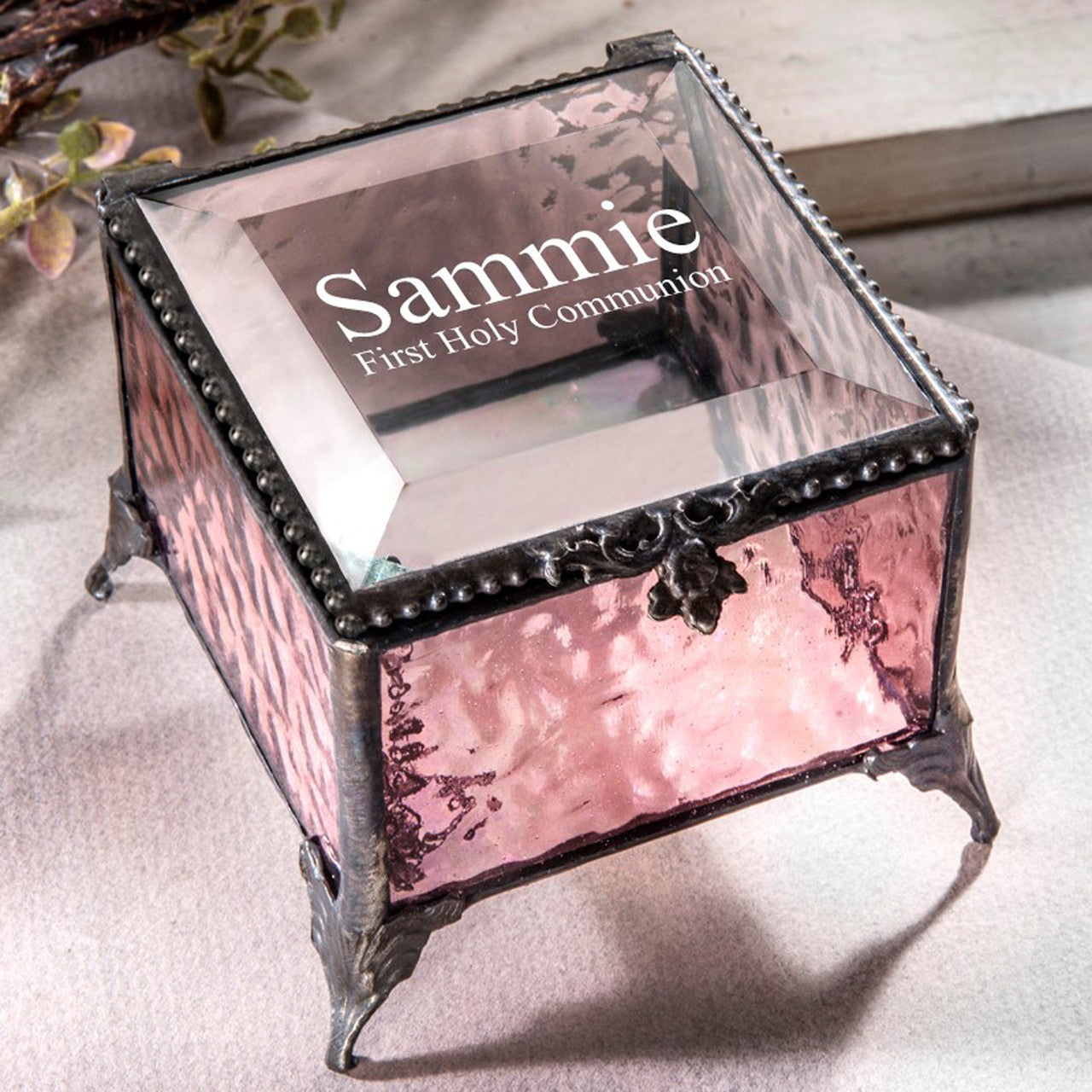 Personalized First Communion Gift for Girl | Box 326 EB218-2