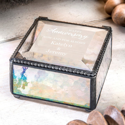 Anniversary Gift Personalized Jewelry Display | Box 333 EB257