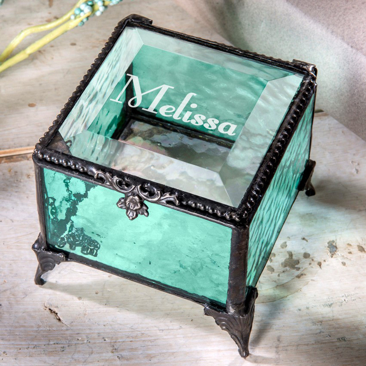 Jewelry Box Customized with Name | Box 326 EB217-1