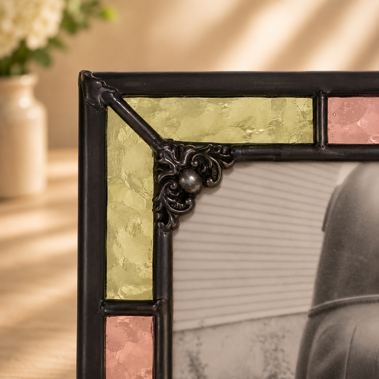 Pink Rose and Sage Green Picture Frames | Pic 464 Series