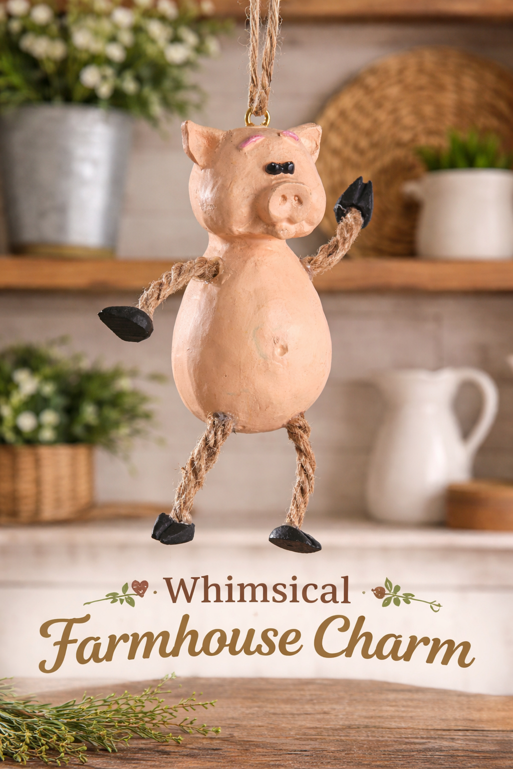 Bac 001 Pig Ornament