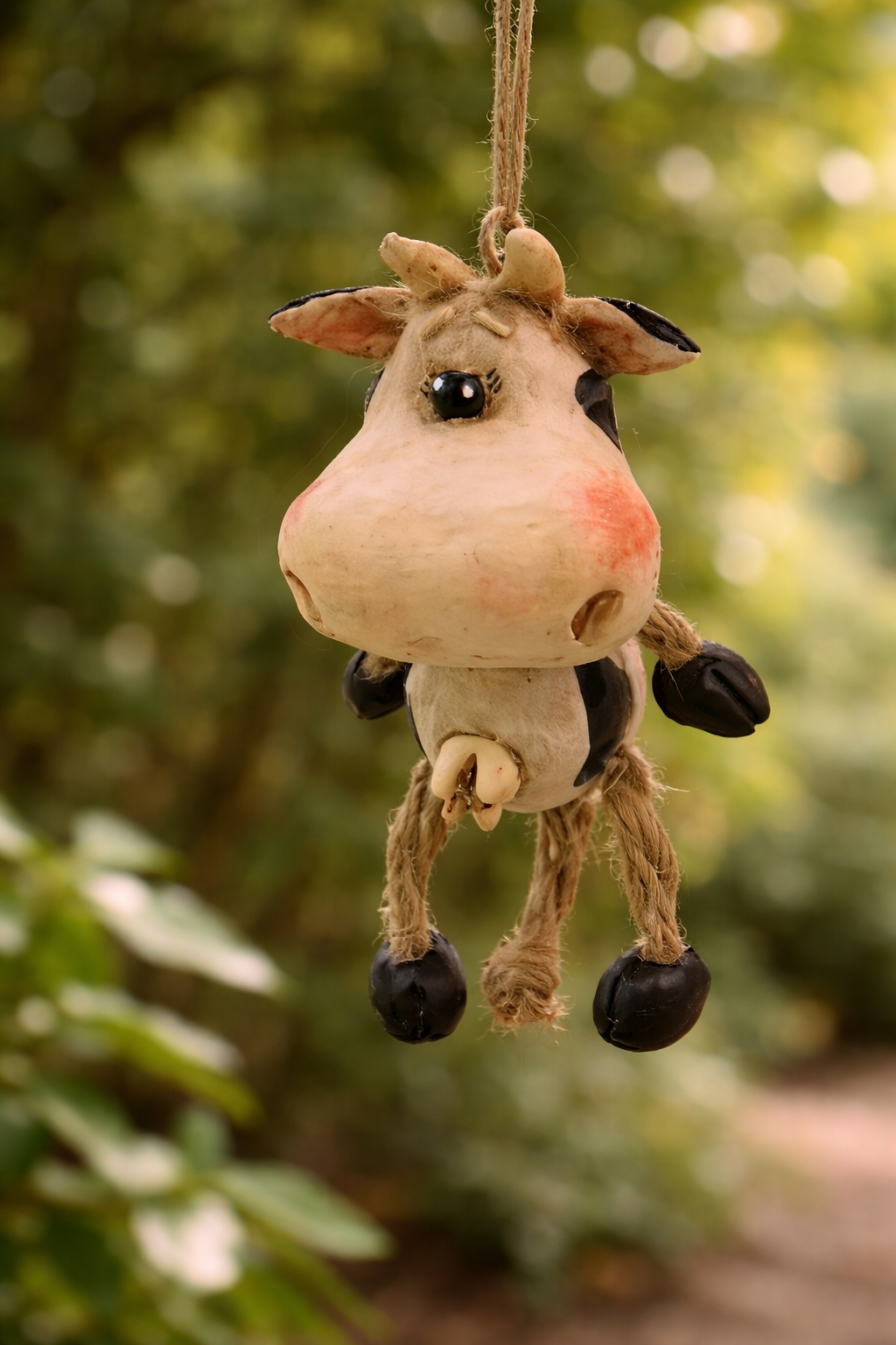 Cow Ornament -Farm Animal - Bert Anderson - Bac 028