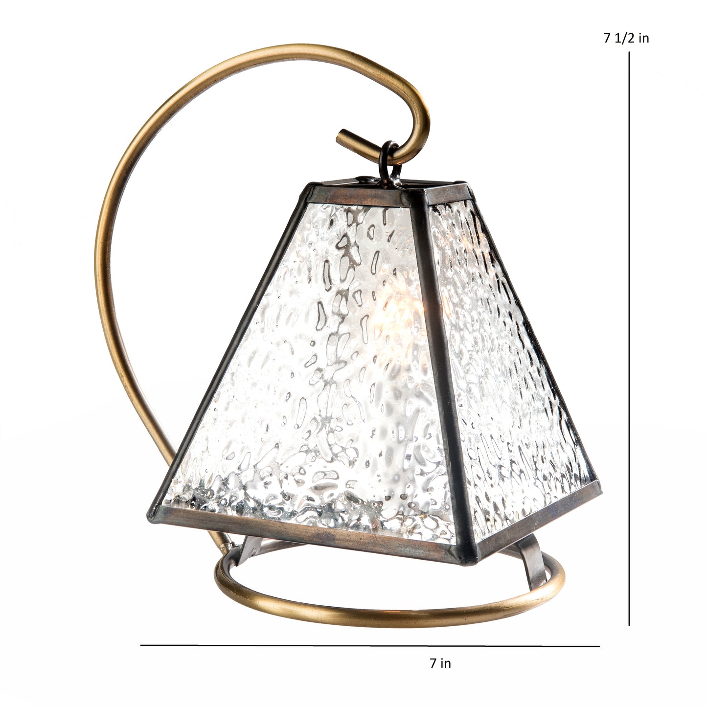 Clear Glass Accent Lamp or Night Light | LAM 651