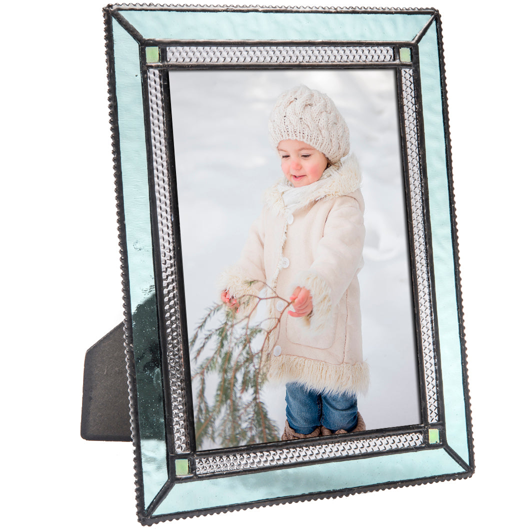 Turquoise Blue Glass Picture Frame | Pic 419 Series