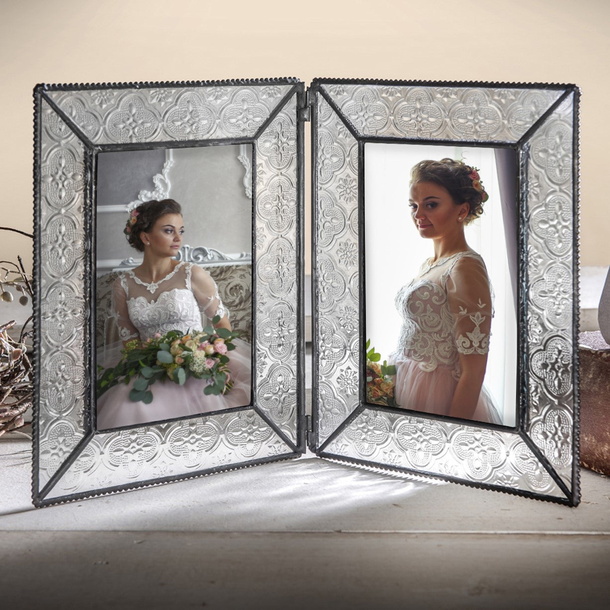Clear Vintage Glass Picture Frames | PIC 126 Series