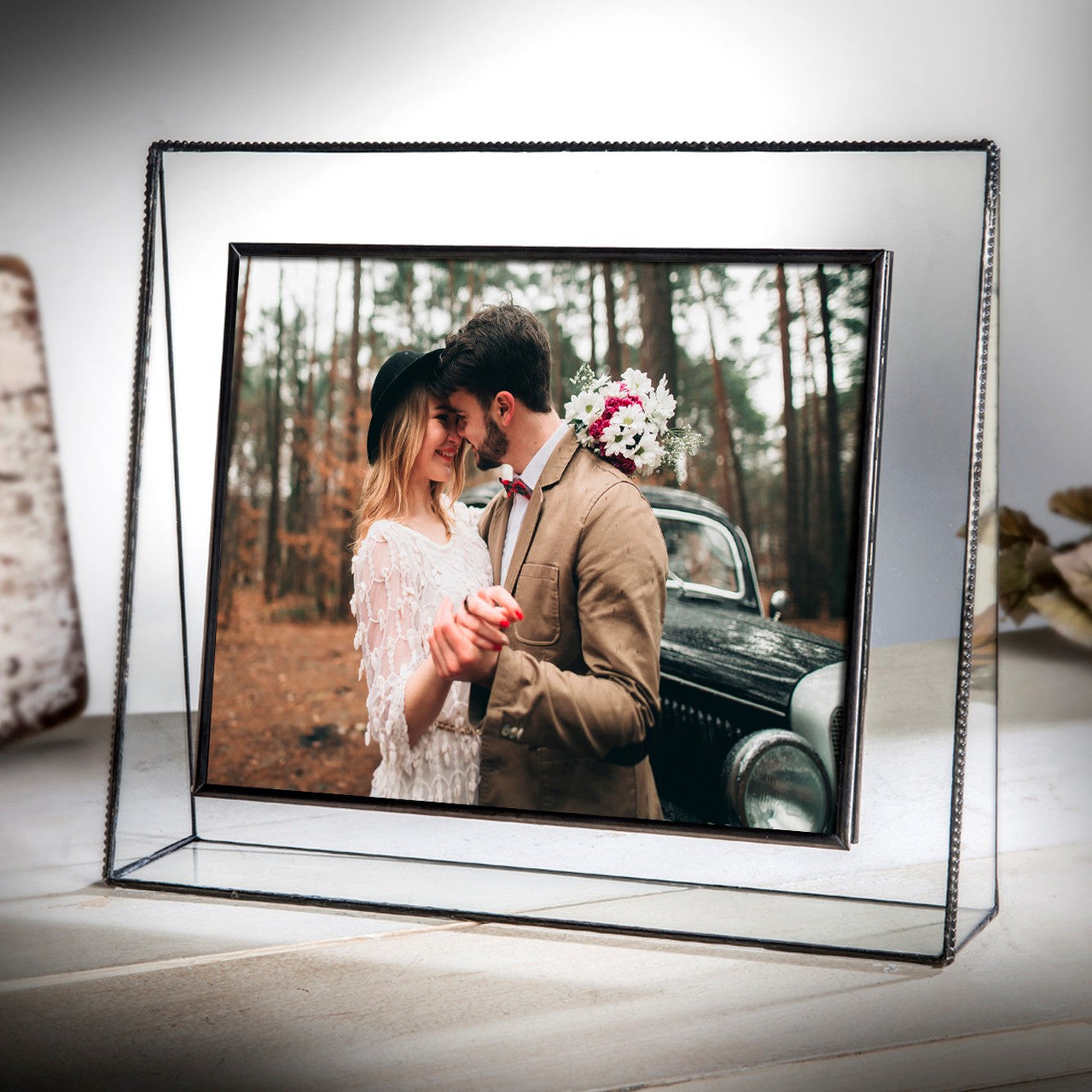 Clear Beaded Glass Picture Frames | PIC 319 Series