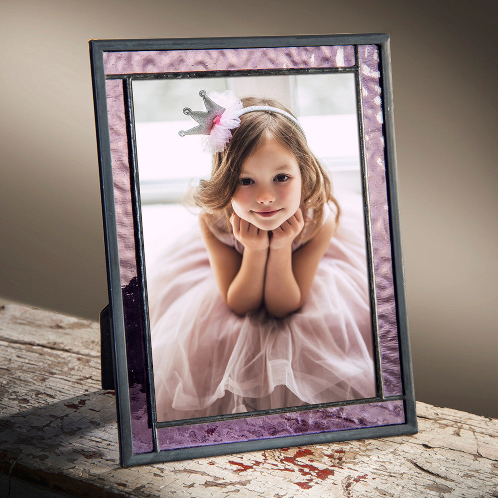 Purple Stained Glass Picture Frame | PIC 364 Series