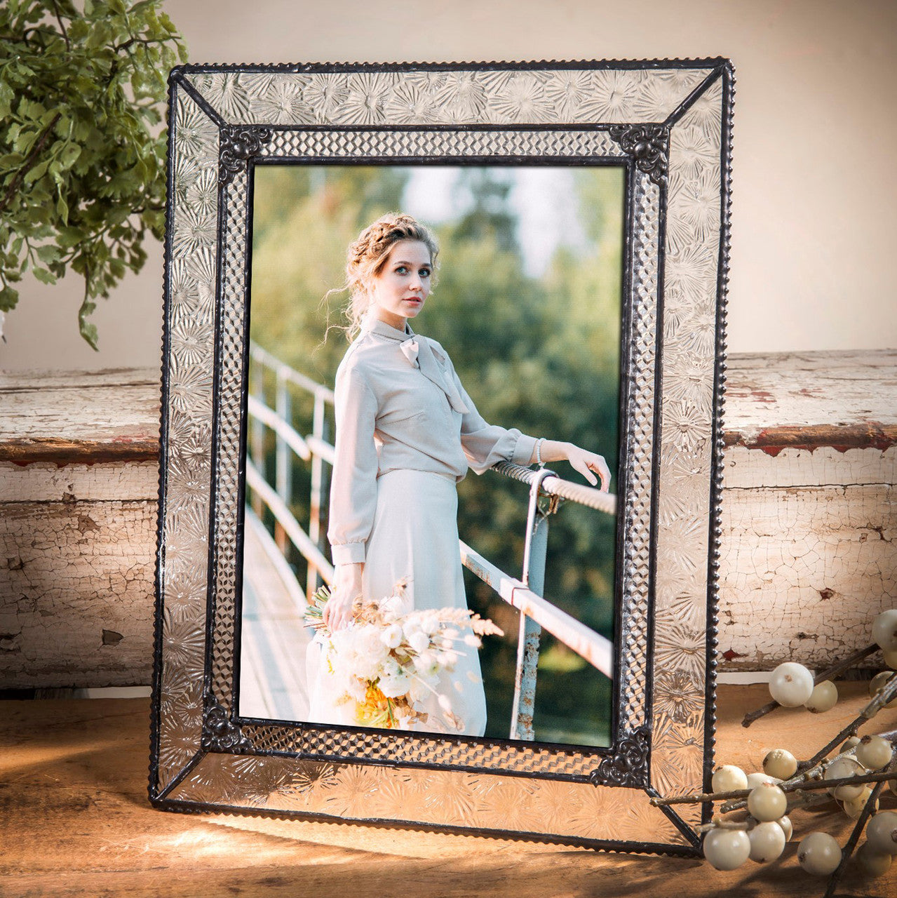 Vintage Wedding Easel Picture Frame | PIC 380 Series