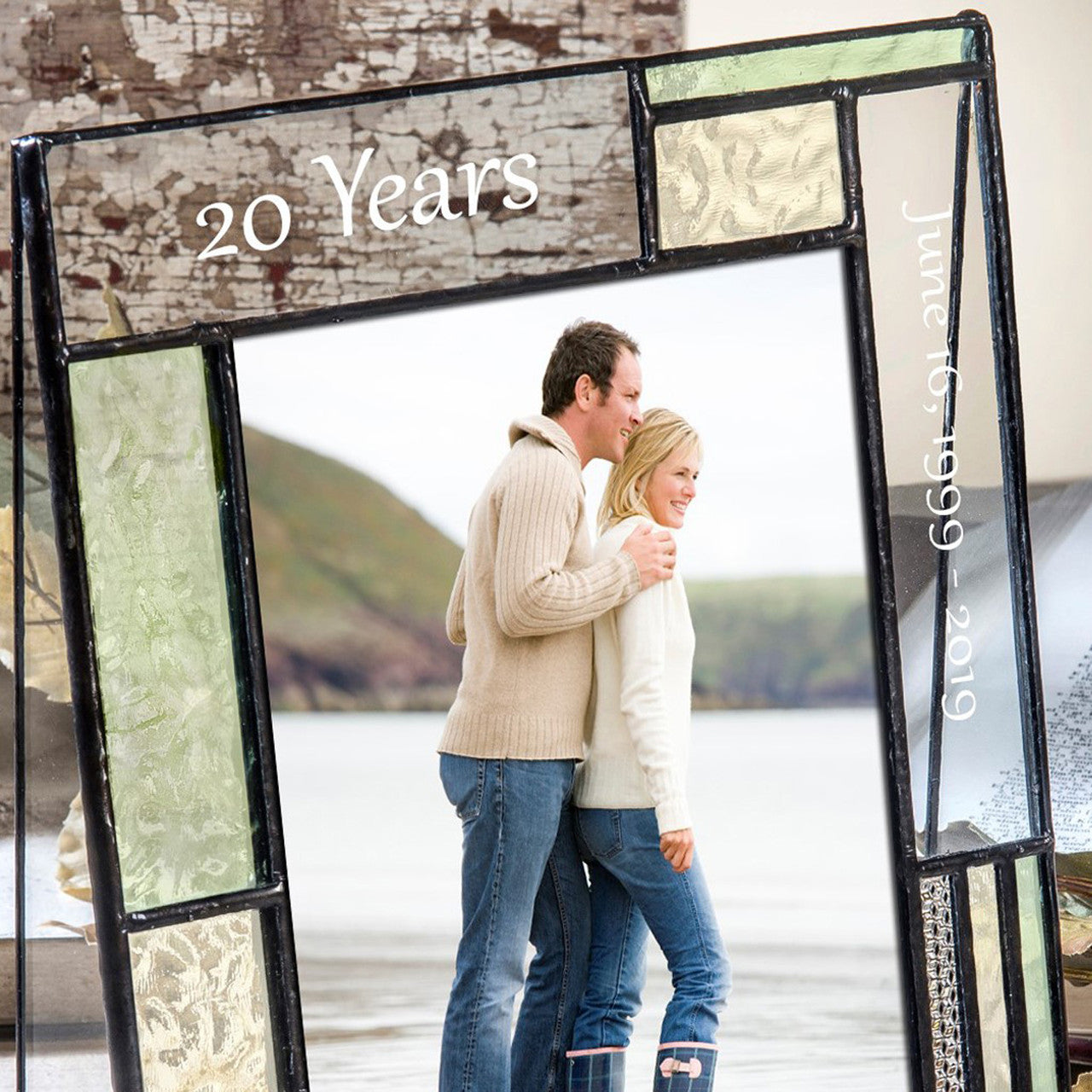 Anniversary Frame Personalized Couples Gifts J Devlin | Pic 430 EP625