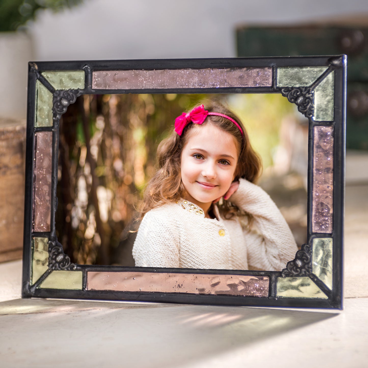 Pink Rose and Sage Green Picture Frames | Pic 464 Series