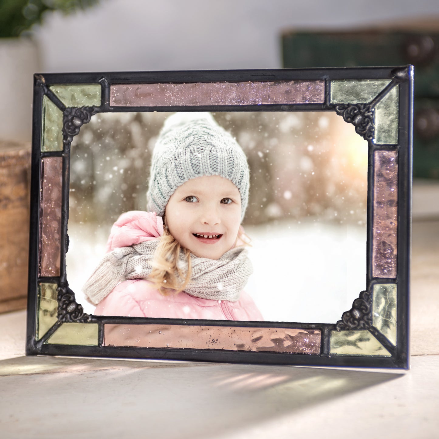 Pink Rose and Sage Green Picture Frames | Pic 464 Series