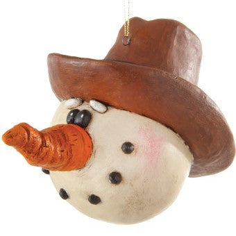 Bac 129 Cowboy Snowman Ornament (Large)