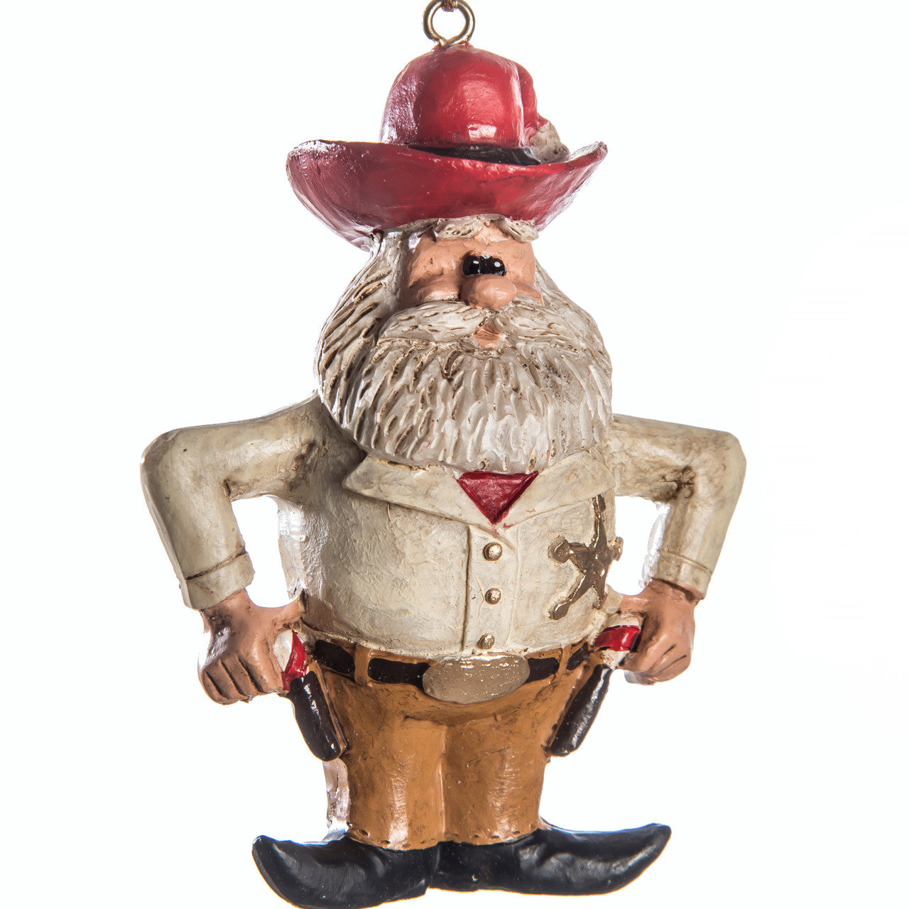 Bac 130 Cowboy Santa Ornament