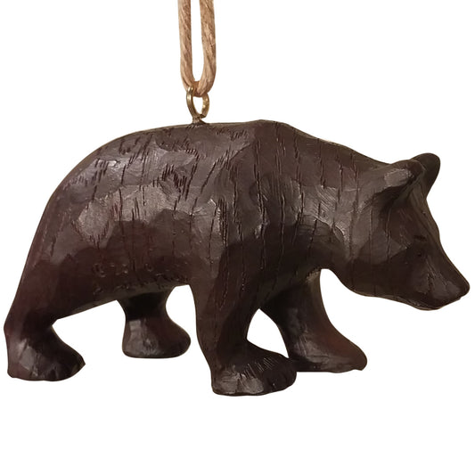 Bac 173 Antique Bear Ornament