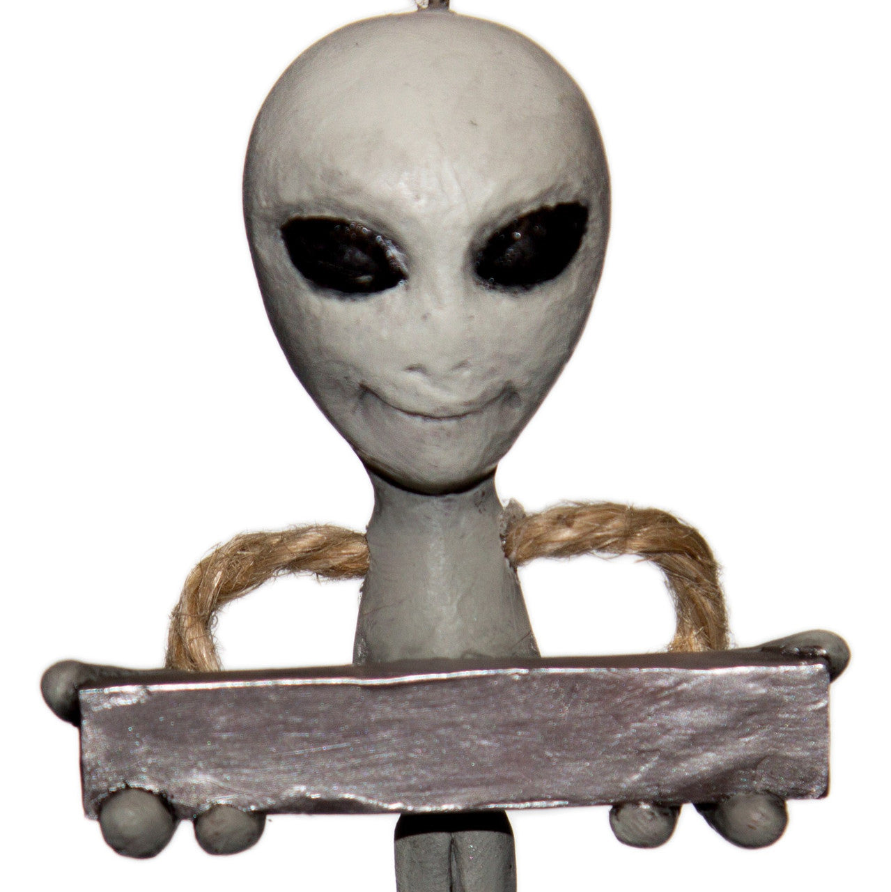Bac 176 Alien Ornament with Sign
