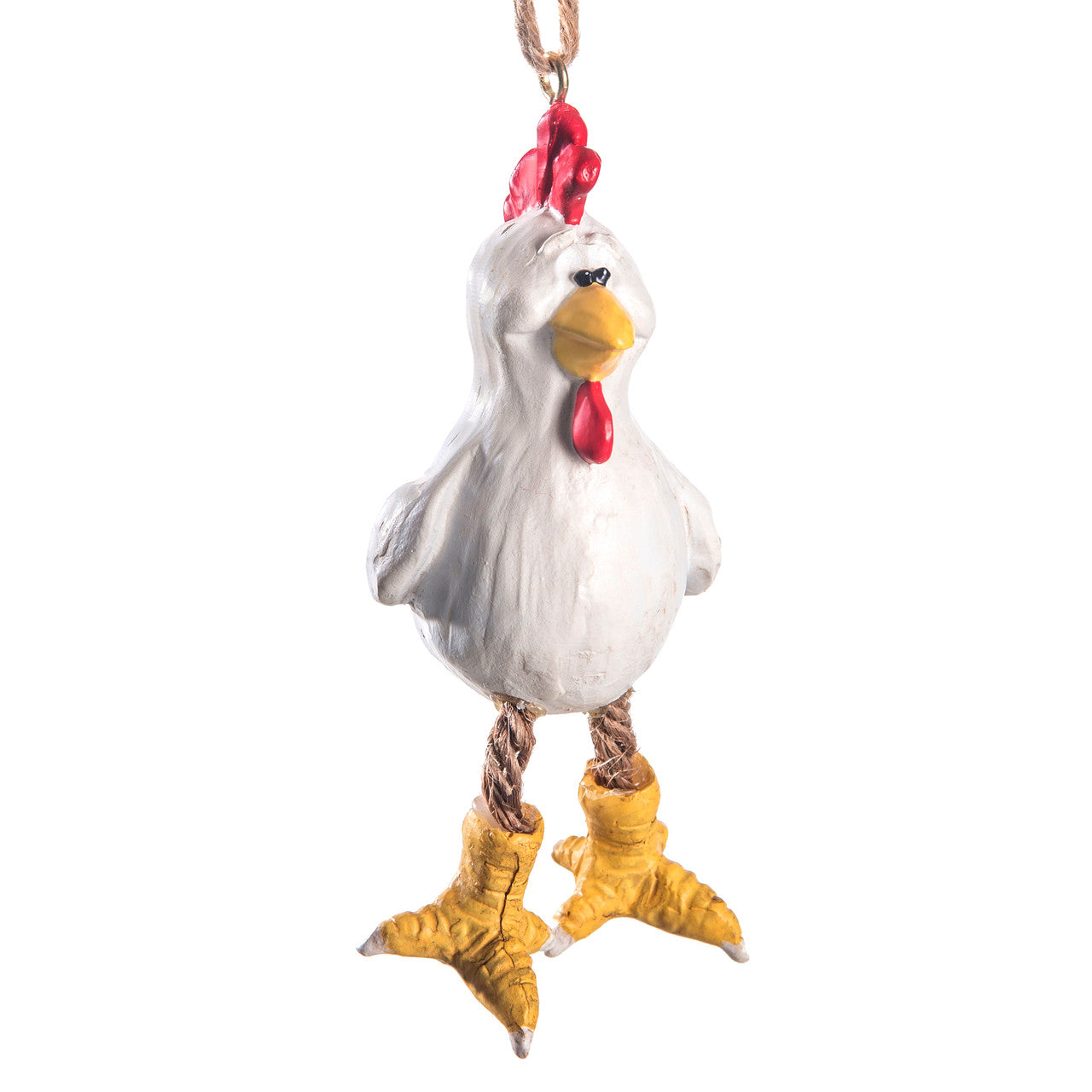 Chicken Ornament Farm Animal Decor by Bert Anderson - Bac 017
