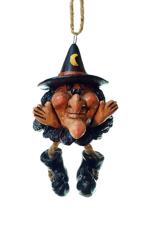 Witch Halloween Ornament by Bert Anderson Collection - Bac 094