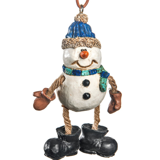 Snowman Ornament with Stocking Cap by Bert Anderson Bac 210 (Bao 103)