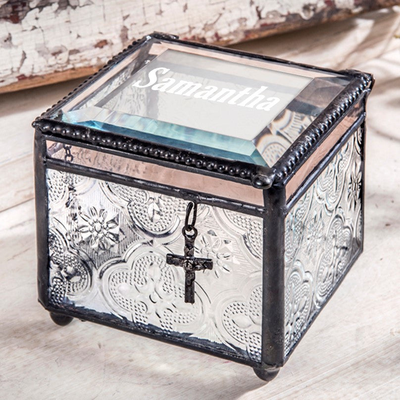 Personalized Religious Gifts - Keepsake Box by J Devlin Box 631 EB219-1