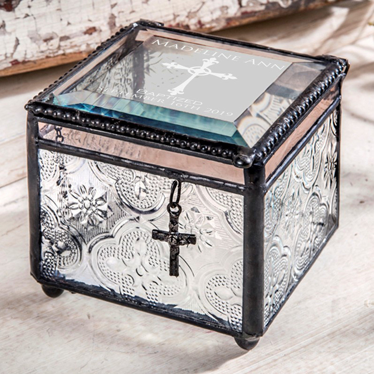 Personalized Baptism Gifts - Keepsake | Box 631 EB222