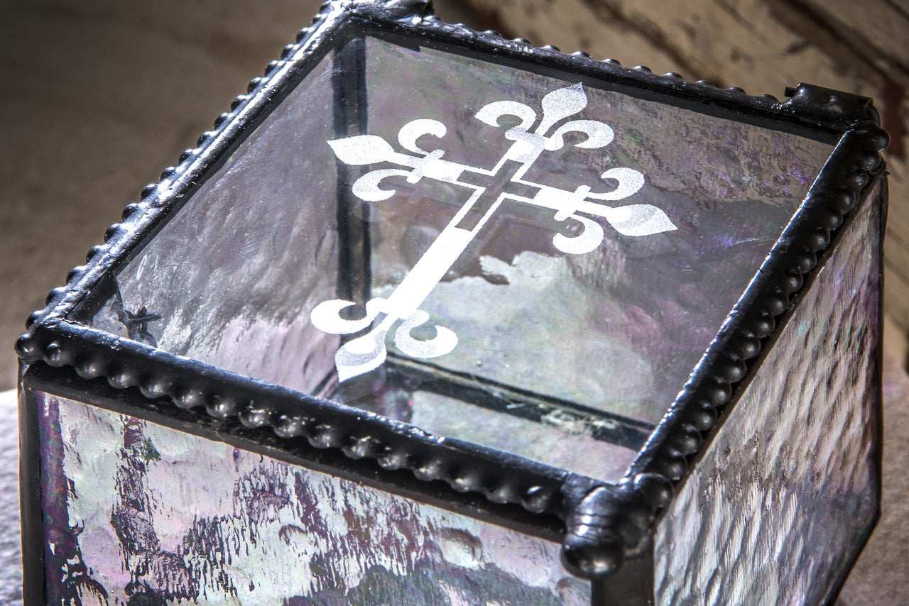 Christian Cross Keepsake Box 709