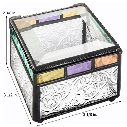 Stained Glass Box Personalized Graduation Gift by J Devlin | Box 905 EB217-3