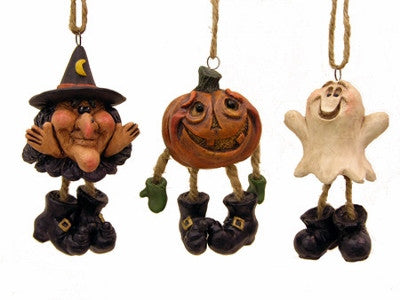 Pumpkin Halloween Ornament - Jack-O-Lantern by Bert Anderson - Bac 096