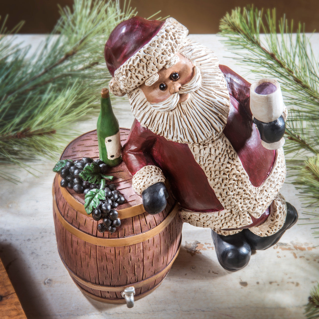 Wine Santa Figurine by Bert Anderson MB 22 (Baf 101)