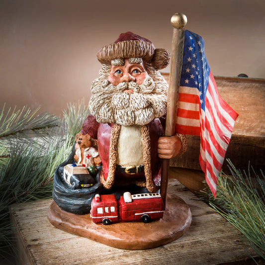 Patriotic Santa by Bert Anderson - MB 28 (Baf 109)