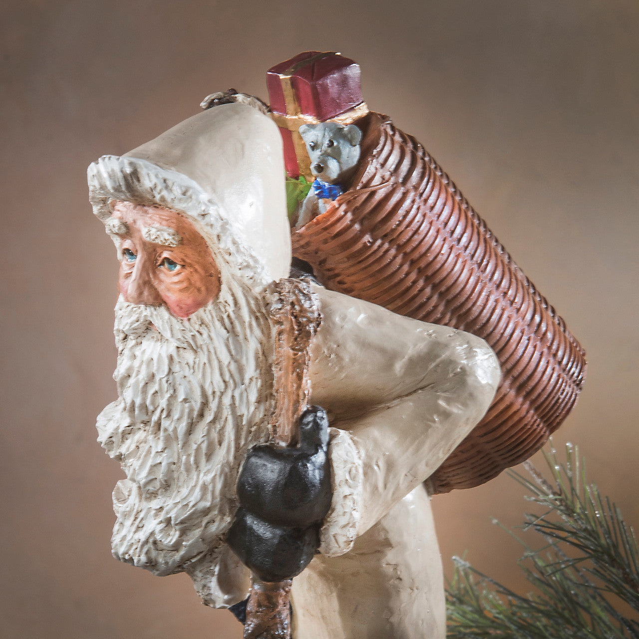 Woodland Santa - White by Bert Anerson - MB 31 (Baf 108-W)