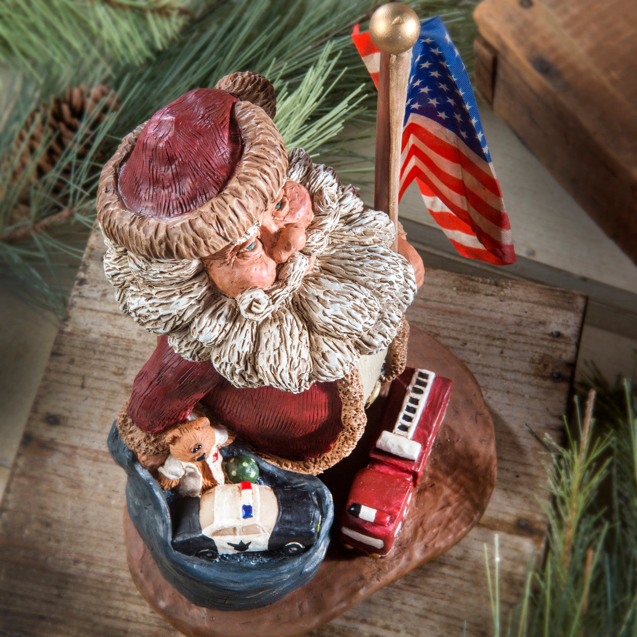 Patriotic Santa by Bert Anderson - MB 28 (Baf 109)