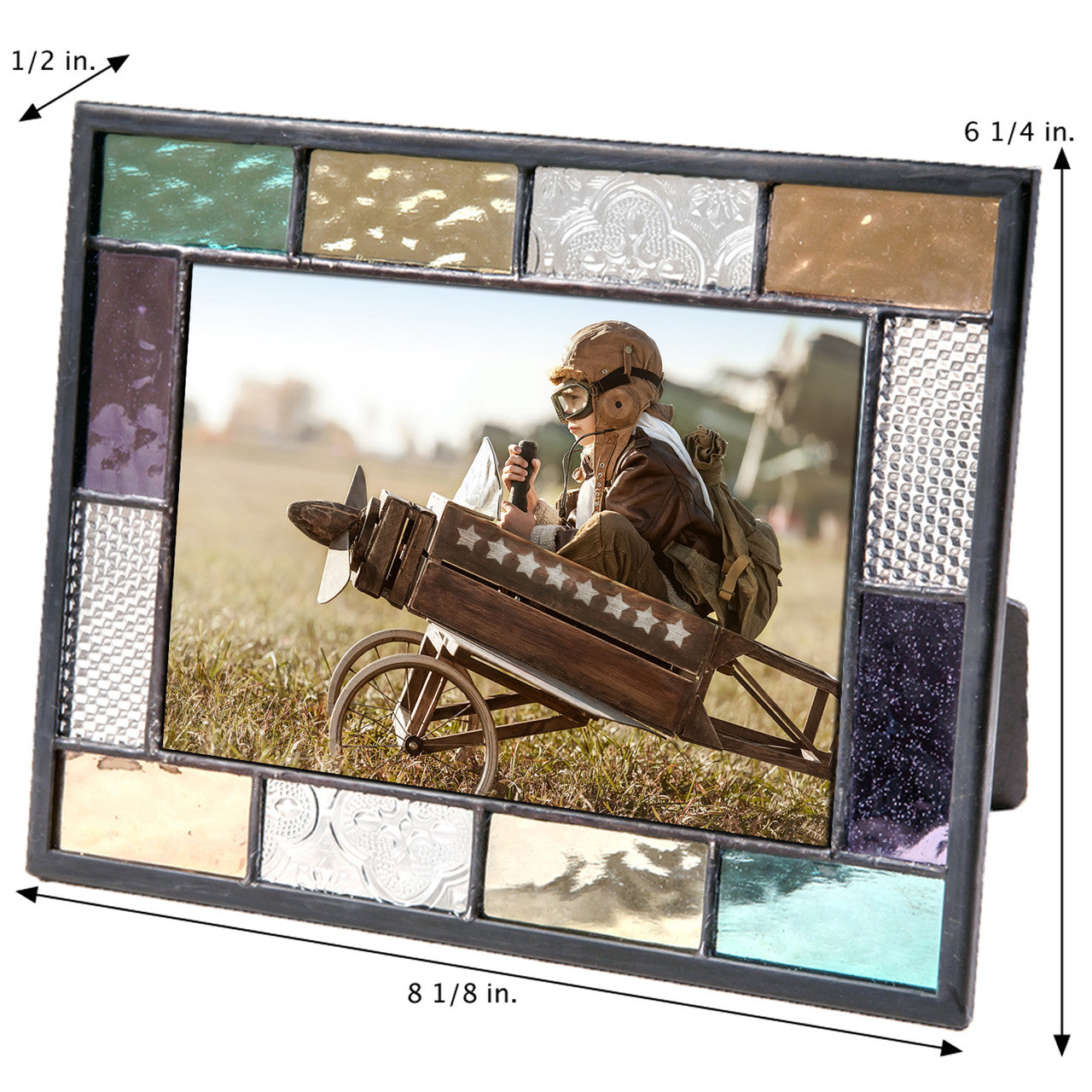 Multi Colored Stained Glass Picture | PIC 386 Series