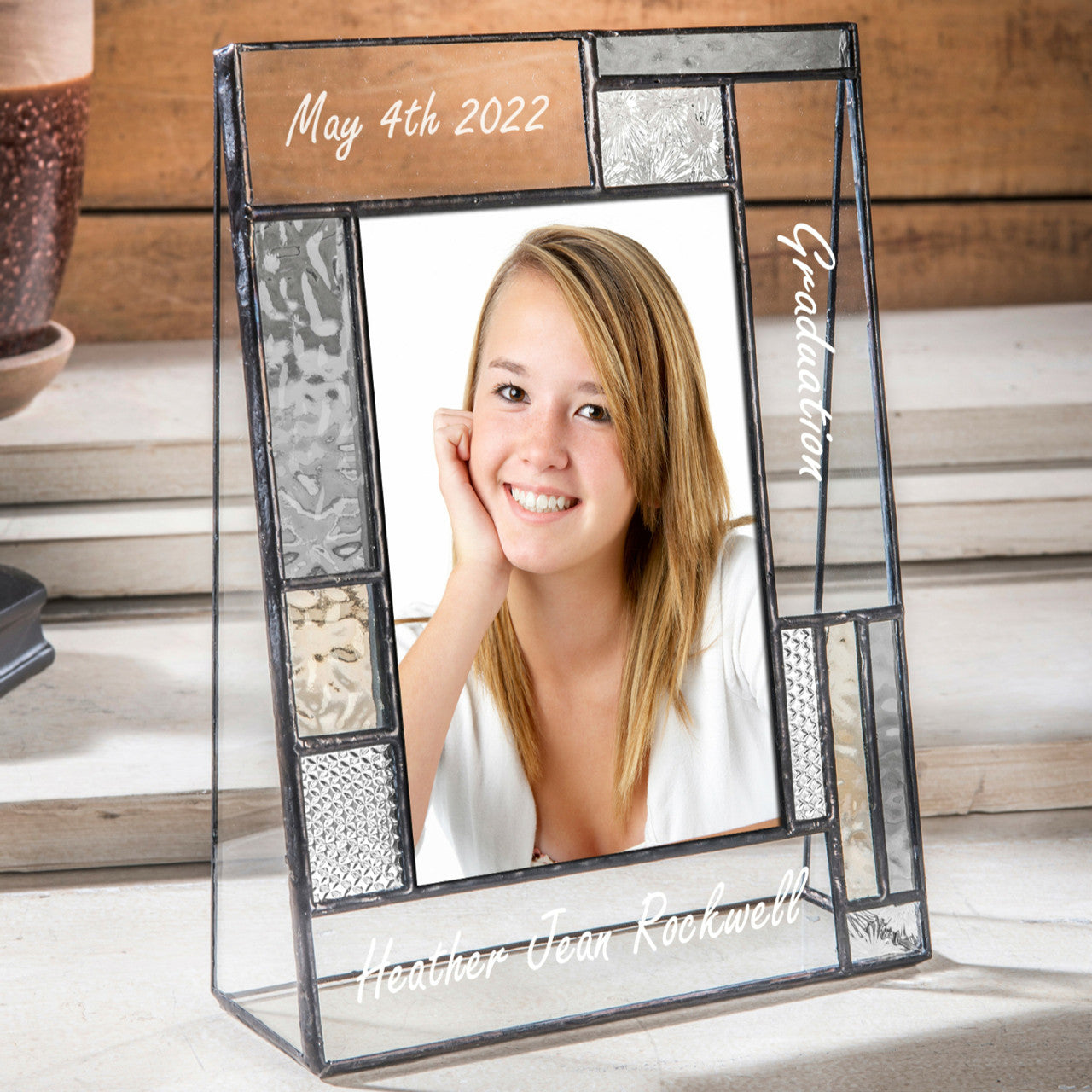 Personalized Graduation Gifts Picture Frames by J Devlin | Pic 392-46V EP613