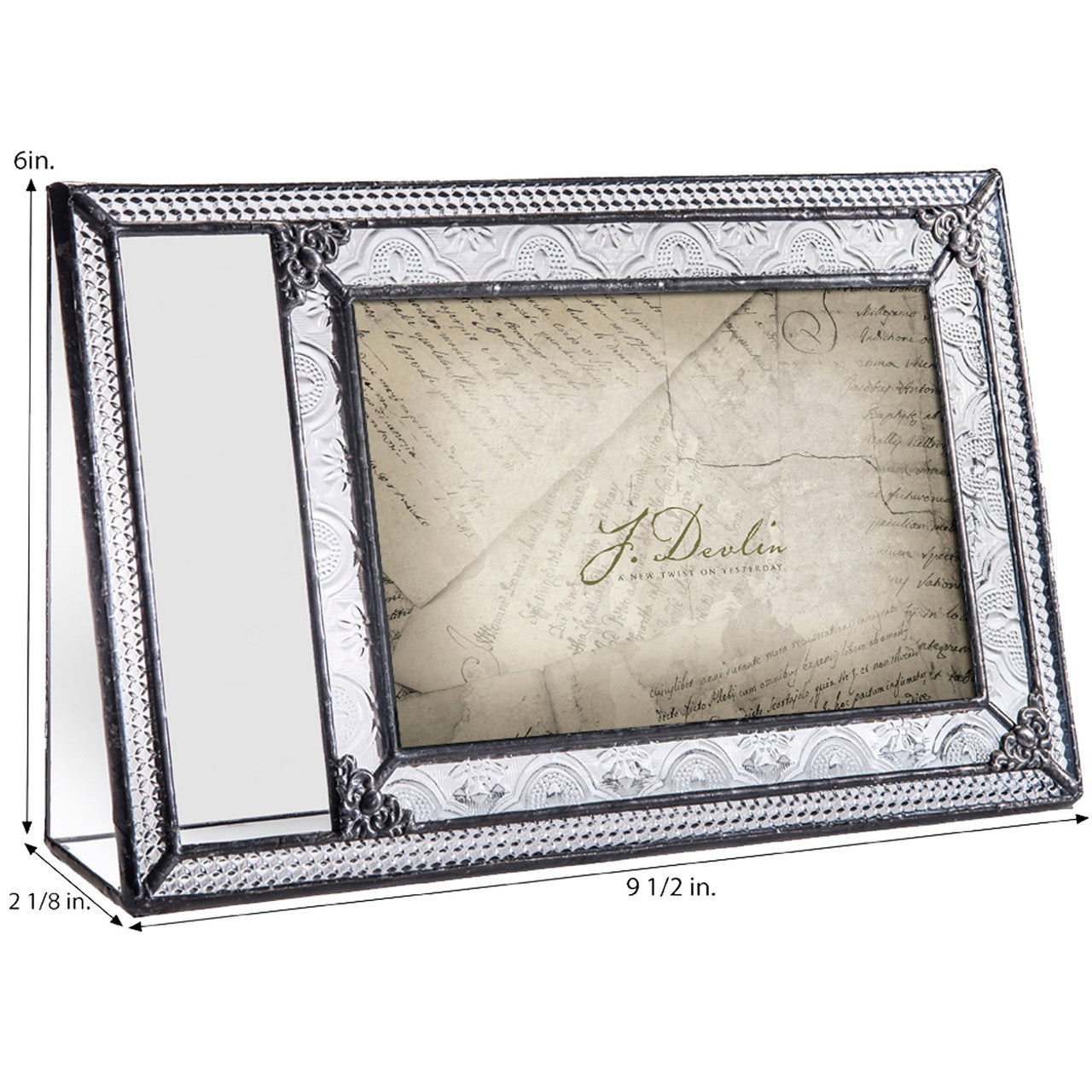 Baptism Gift - Personalized Picture Frame by J Devlin | Pic 393-46H EP590