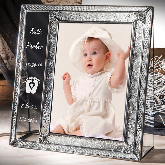 Vintage Baby Frame Personalized Gift by J Devlin | Pic 393-57V EP636