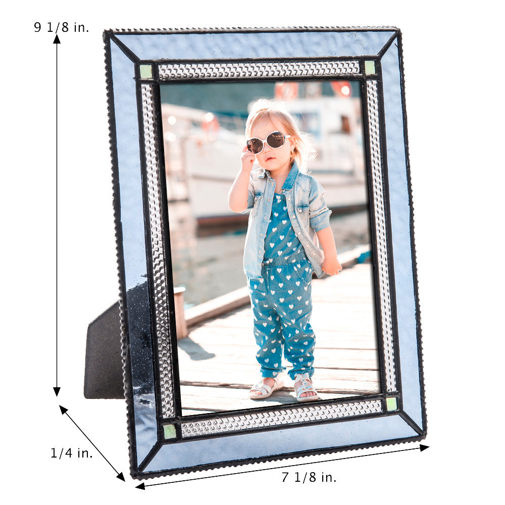Pale Blue Glass Picture Frames | PIC 418 Series