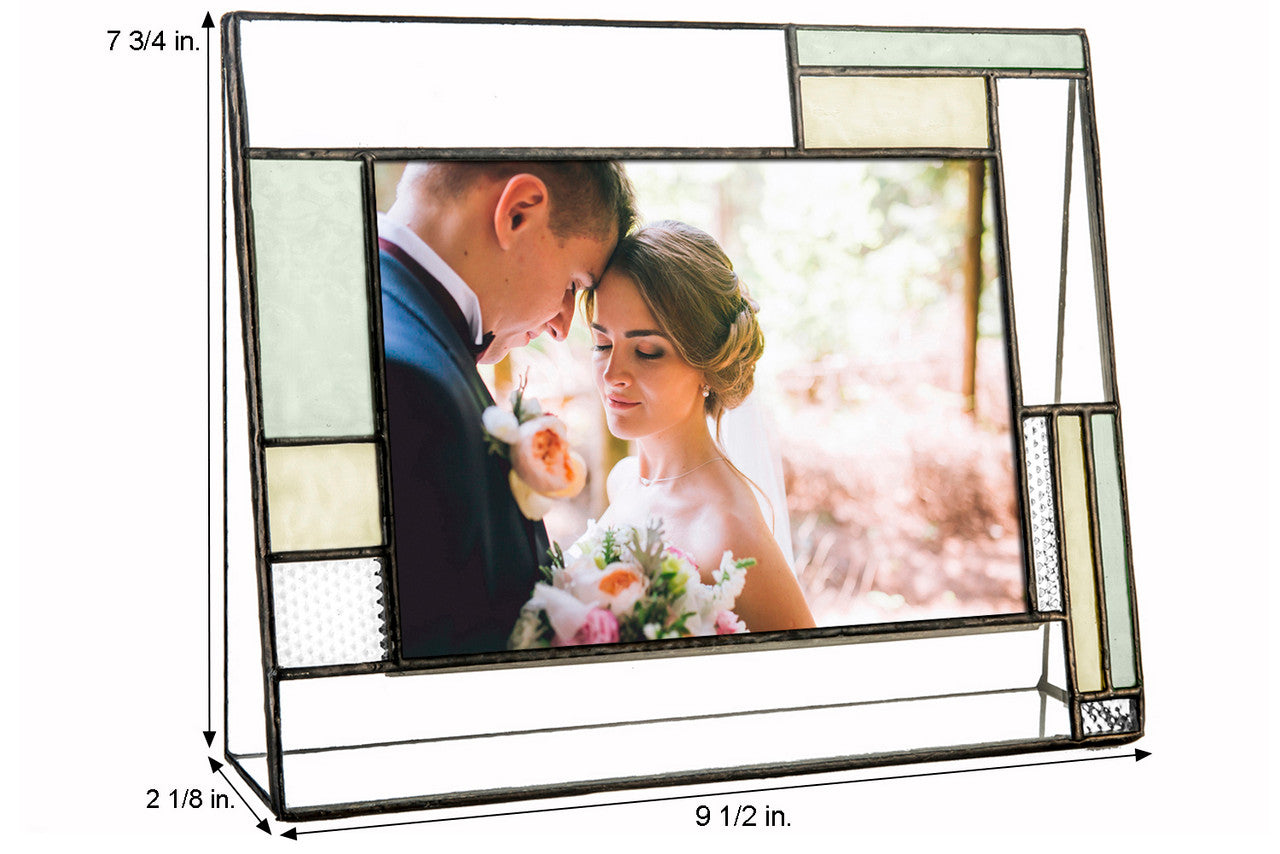 Wedding Picture Frame 4x6 5x7 Horizontal by J Devlin | Pic 430 EP619