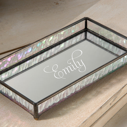 Personalized Glass Tray | Tra 101 ET201
