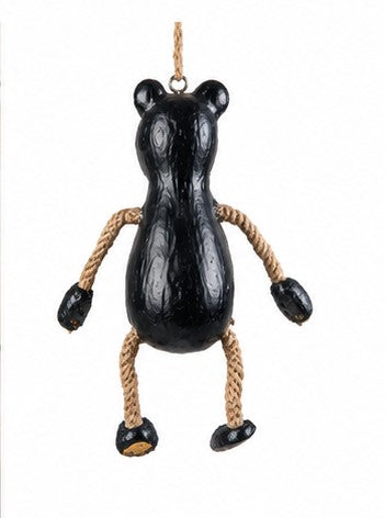 Black Bear Ornament for Lodge & Cabin Décor Bac 013 by Bert Anderson