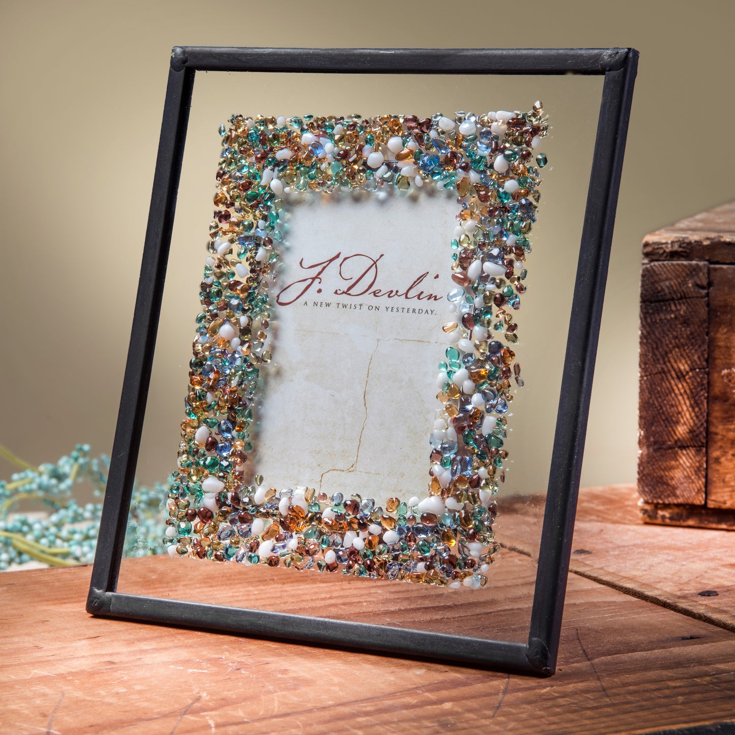 Colorful Fused Glass Picture Frame | Pic 456 Series